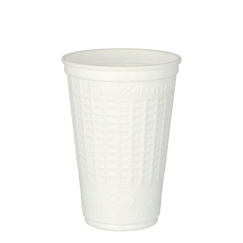 Papstar 25x 50 Thermobecher, PP 0,25 l Ø 7,8 cm · 11 cm weiss