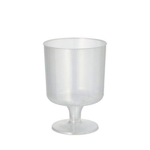 Papstar 9x 10 Mehrweg-Stiel-Gläser für Rotwein PP 0,2 l Ø 7,2 cm · 10 cm einteilig, unzerbrechlich