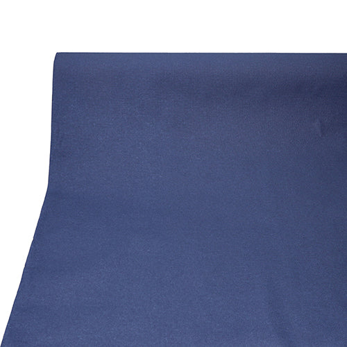 Papstar 2x Tischdecke, stoffähnlich, PV-Tissue Mix "ROYAL Collection" 20 m x 1,18 m dunkelblau