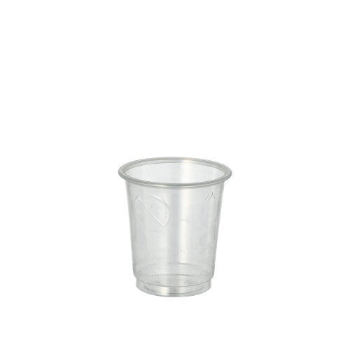 Papstar 20x 40 Schnapsgläser mit Füllstrich, Glasklar, PET, Inhalt: 4cl, Durchmesser: 4,8cm, Höhe: 5cm