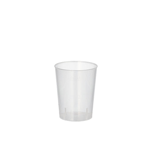 Papstar 25x 20 Mehrweg-Gläser für Schnaps PP 4 cl Ø 4,3 cm · 5,2 cm unzerbrechlich