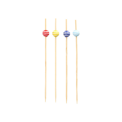 Papstar 800 Fingerfood - Picker "Ball", Material: Bambus, Länge: 12cm