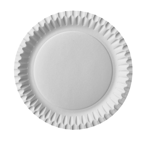 Papstar 800 Teller rund, Material: Pappe, Farbe: weiß, Durchmesser: 23cm