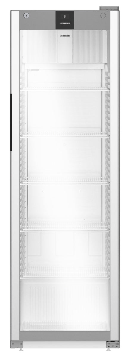 Liebherr Getränkekühlschrank MRFvd 4011 Performance (mit Umluftkühlung), Stahl, Grau/Silber, 220-240V, 400L, 597x654x1884mm