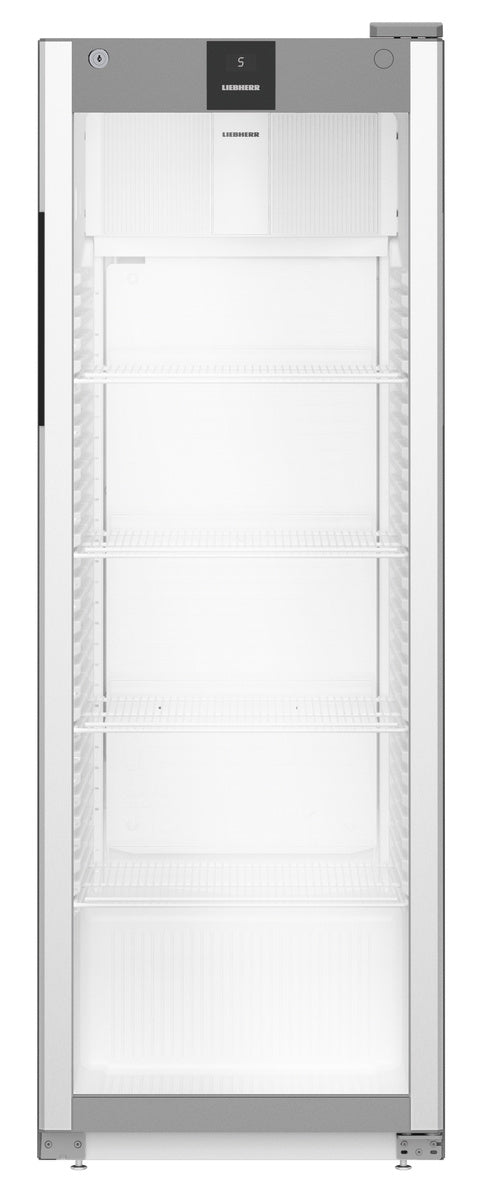 Liebherr Getränkekühlschrank MRFvd 3511 Performance (mit Umluftkühlung), Stahl, Grau/Silber, 220-240V, 347L, 597x654x1684mm