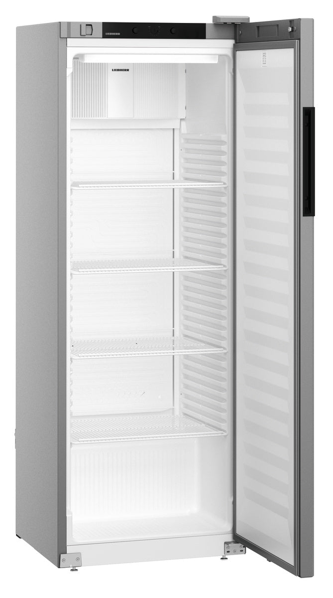 Liebherr Getränkekühlschrank MRFvd 3501 Performance (mit Umluftkühlung), Stahl, Grau, 2,0A, 220-240V, 327L, 597x654x1684mm
