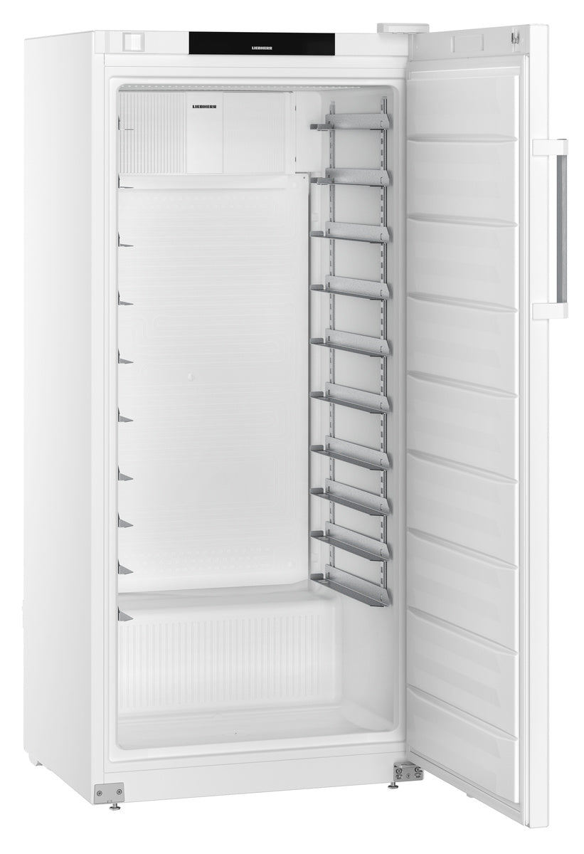 Liebherr Bäckerei-Kühlschrank "Performance" (mit Umluftkühlung), Stahl und Kunststoff, Weiß, 0,433kW, 230V, 496L, 747x769x1684mm (BRFvg 5501)
