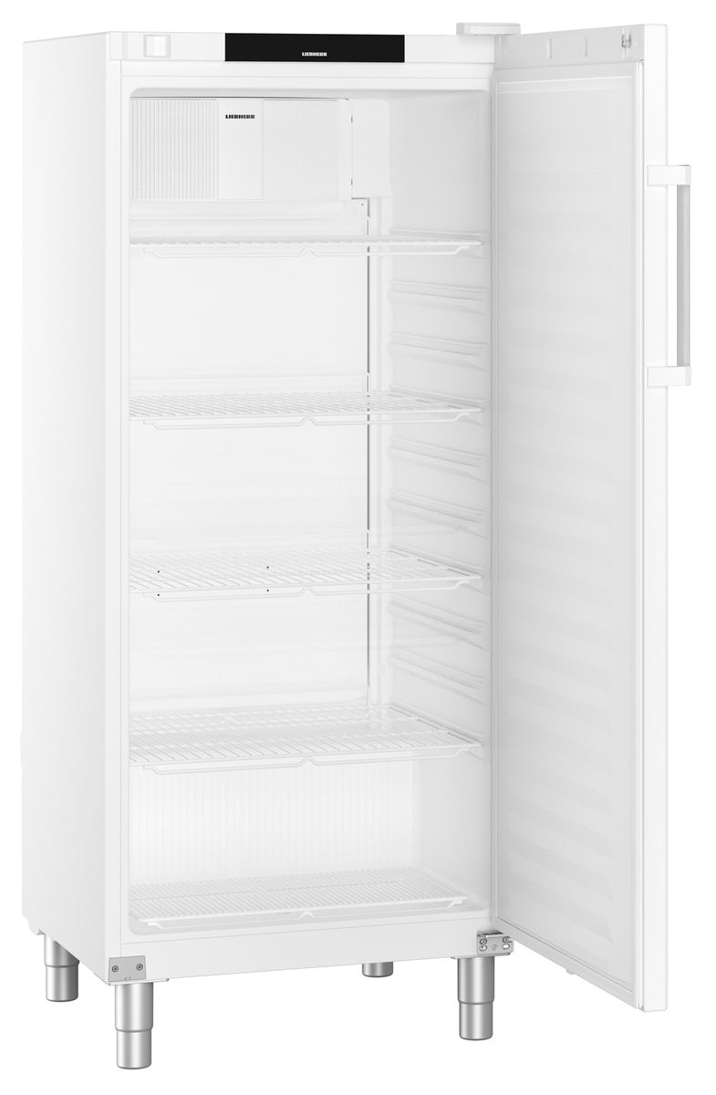 Liebherr Kühlschrank "Performance" (mit Umluftkühlung), Stahl und Kunststoff, Weiß, 0,576kW, 230V, 571L, 747x769x1818mm (FRFvg 5501)