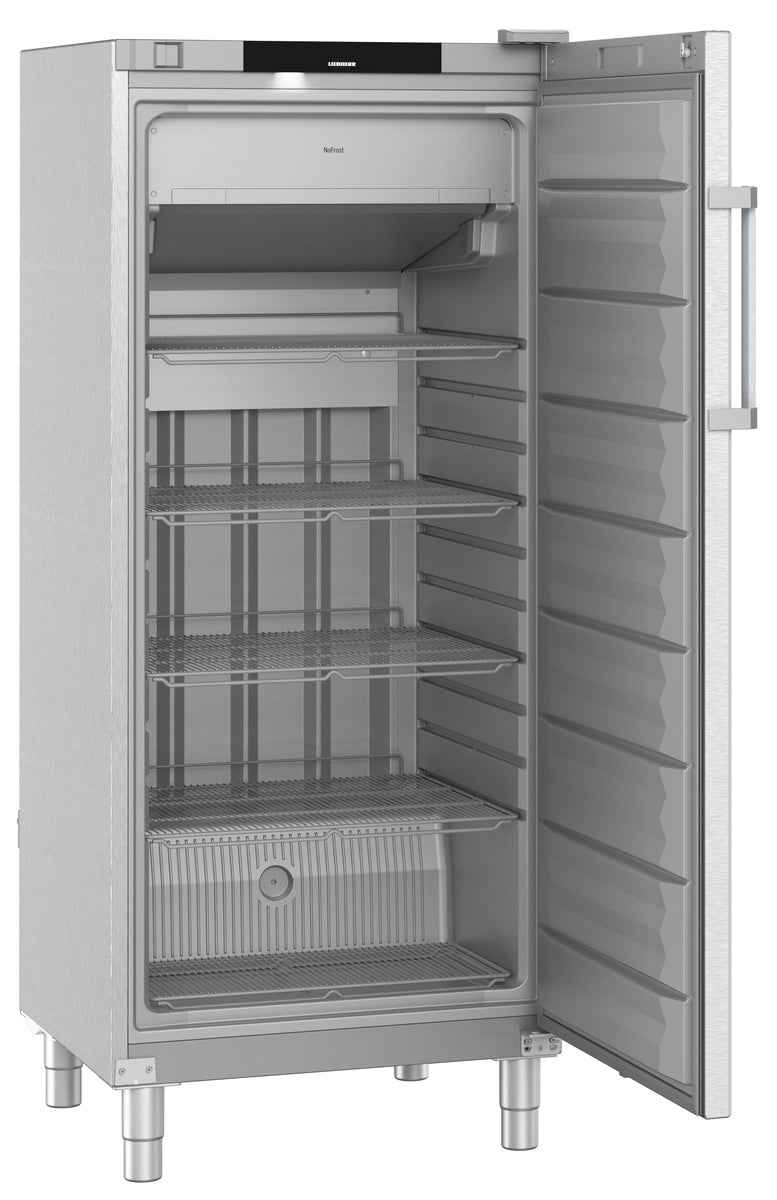 Liebherr Gefrierschrank "Perfection" (mit NoFrost), Edelstahl, Silber, 1,007kW, 230V, 472L, 747x769x1818mm (FFFCvg 5501)