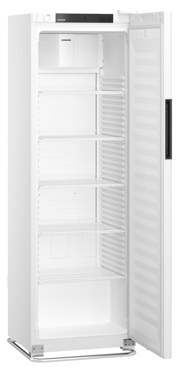 Liebherr Getränkekühlschrank MRFec 4001 Performance Variante I47 (mit Umluftkühlung), Stahl, Weiß, 220-240V, 377L, 608x710x1908mm