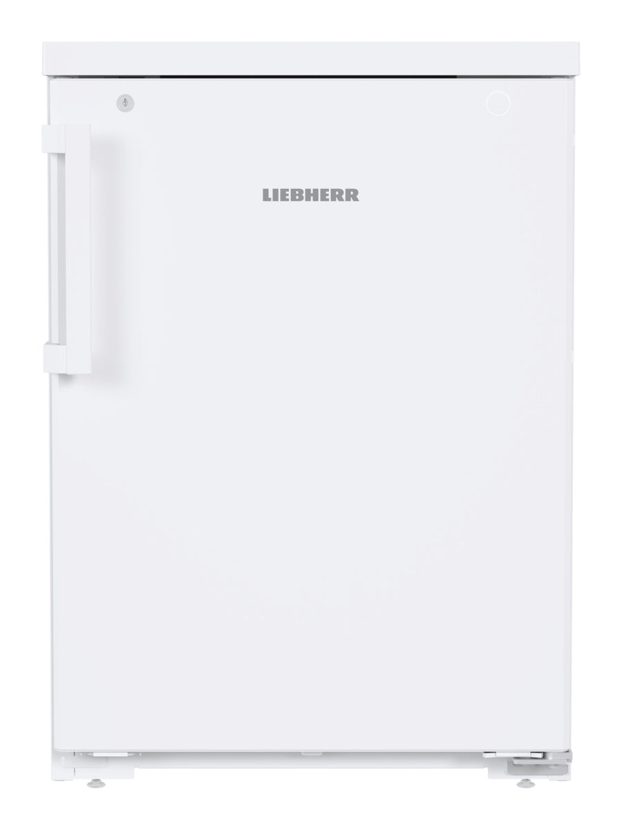 Liebherr Getränke-Tischkühlschrank "Performance" (mit Umluftkühlung), Stahl und Kunststoff, Weiß, 0,15kW, 230V, 124L, 600x648x852mm (MRTve 1501)