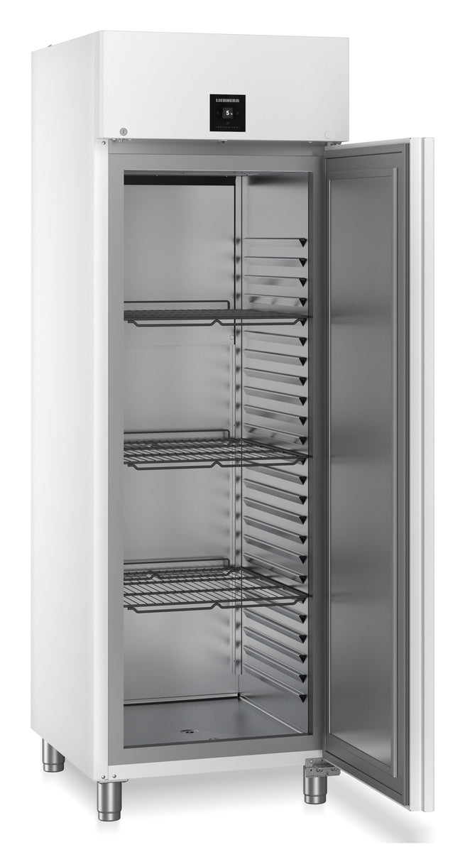 Liebherr Kühlschrank "Performance" (GN 2/1 mit Umluftkühlung), Stahl, Weiß, 0,302kW, 230V, 597L, 697x867x2115mm (FRPvg 6501)