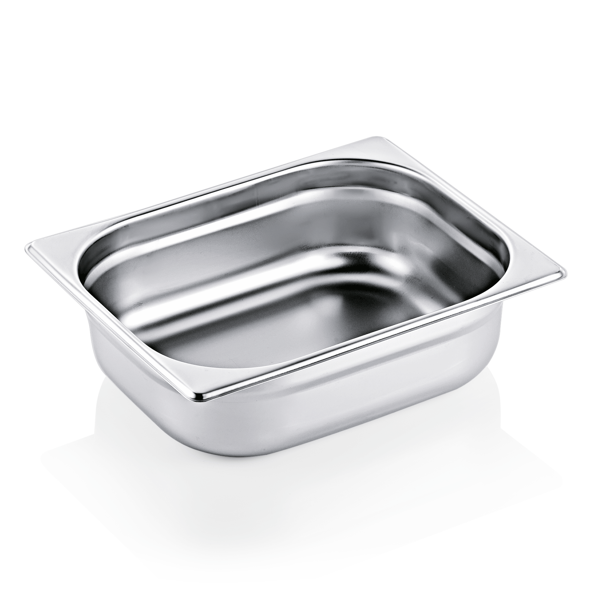 WAS Germany GN Behälter 1/2, Serie GN 90, Inhalt 6,5 Liter, Materialstärke 0,7 mm (9012100)