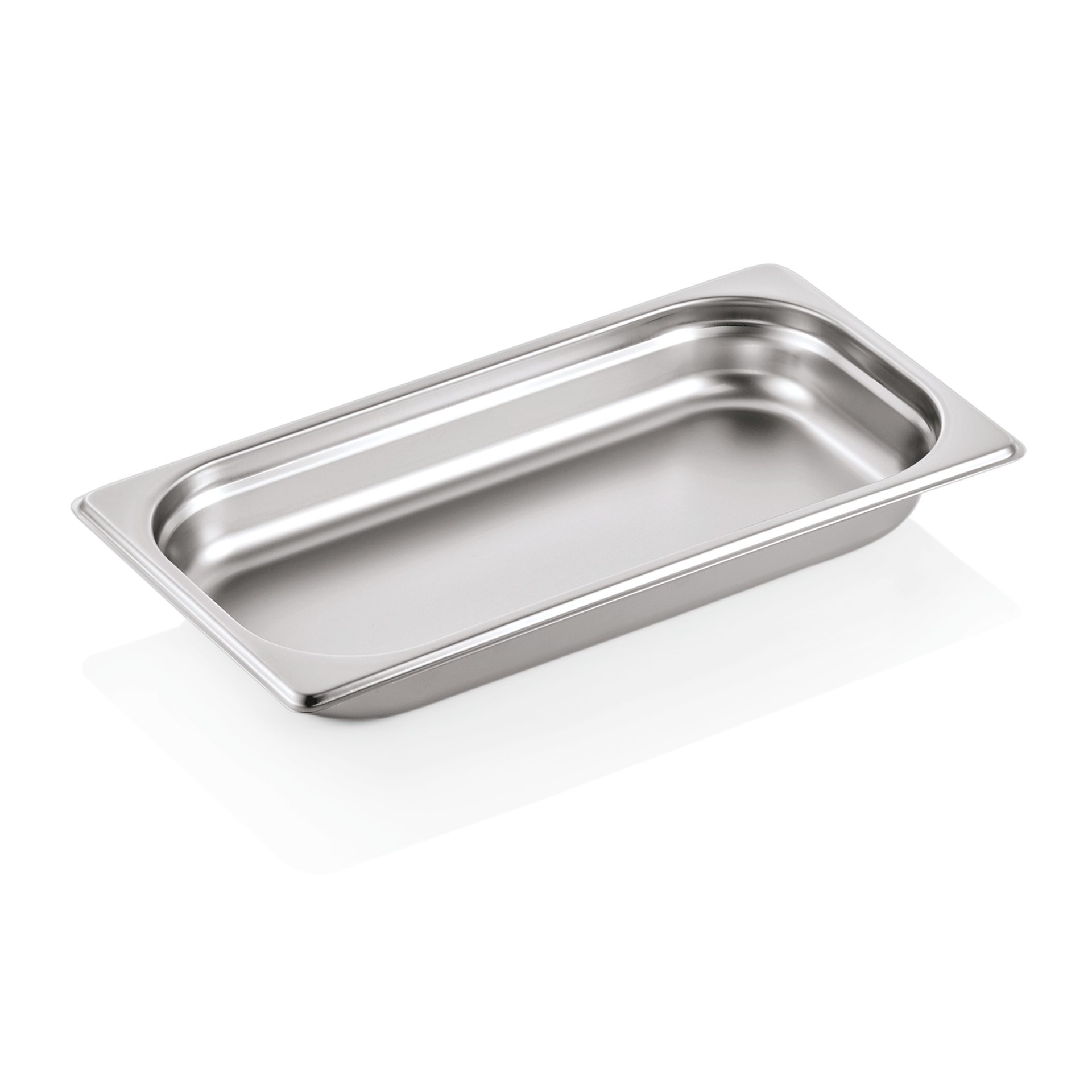 WAS Germany GN Behälter 1/3, Serie GN 90, Inhalt 1,5 Liter, Materialstärke 0,7 mm (9013040)