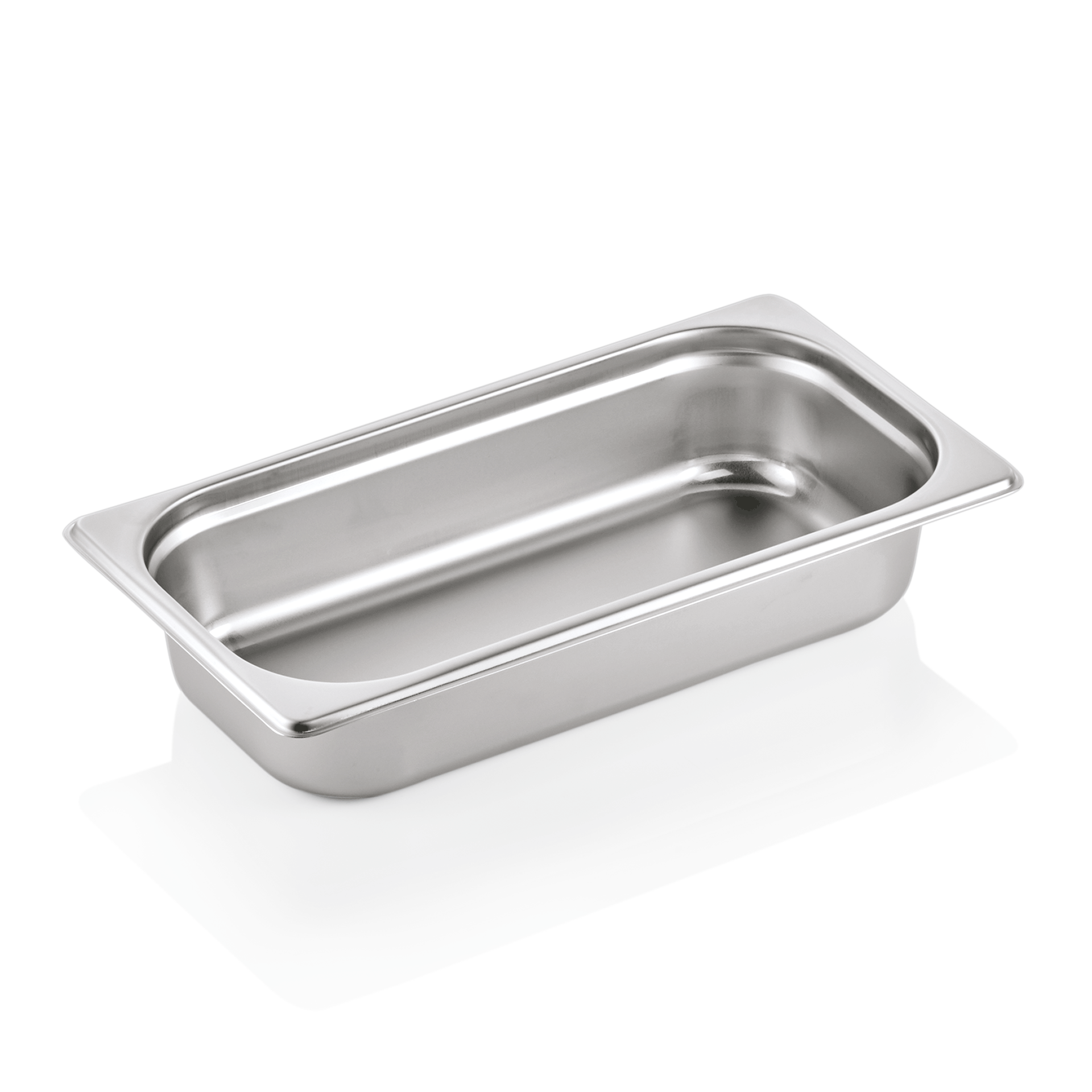 WAS Germany GN Behälter 1/3, Serie GN 90, Inhalt 2,5 Liter, Materialstärke 0,7 mm (9013065)