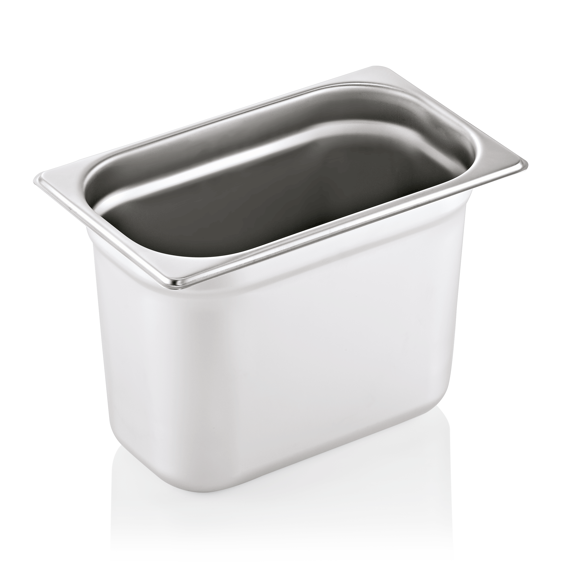 WAS Germany GN Behälter 1/4, Serie GN 90, Inhalt 5,5 Liter, Materialstärke 0,7 mm (9014200)