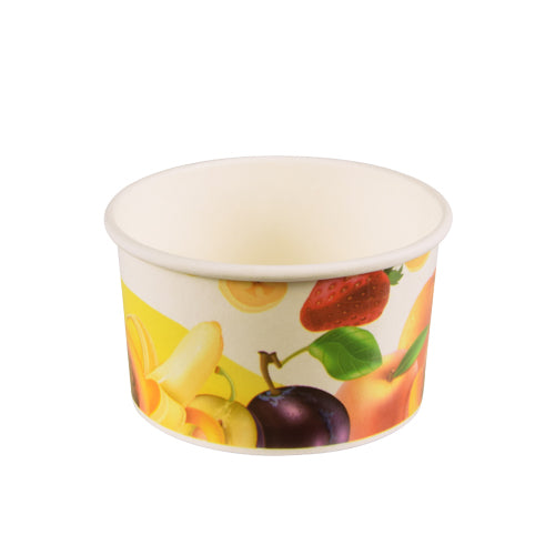 Papstar 20x 50 Eisbecher, Pappe rund 150 ml Ø 8,6 cm · 5,2 cm
