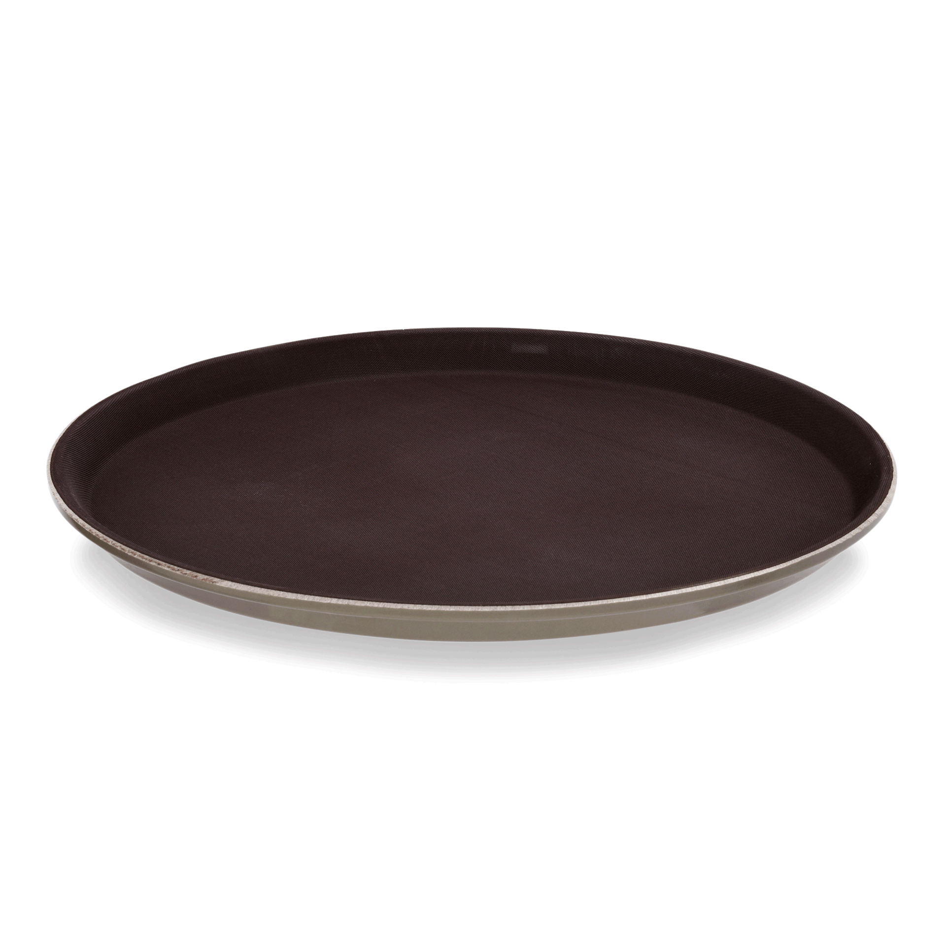 WAS Germany Tablett, Polypropylen, Schwarz, Rund, Durchmesser: 36cm (9209360)