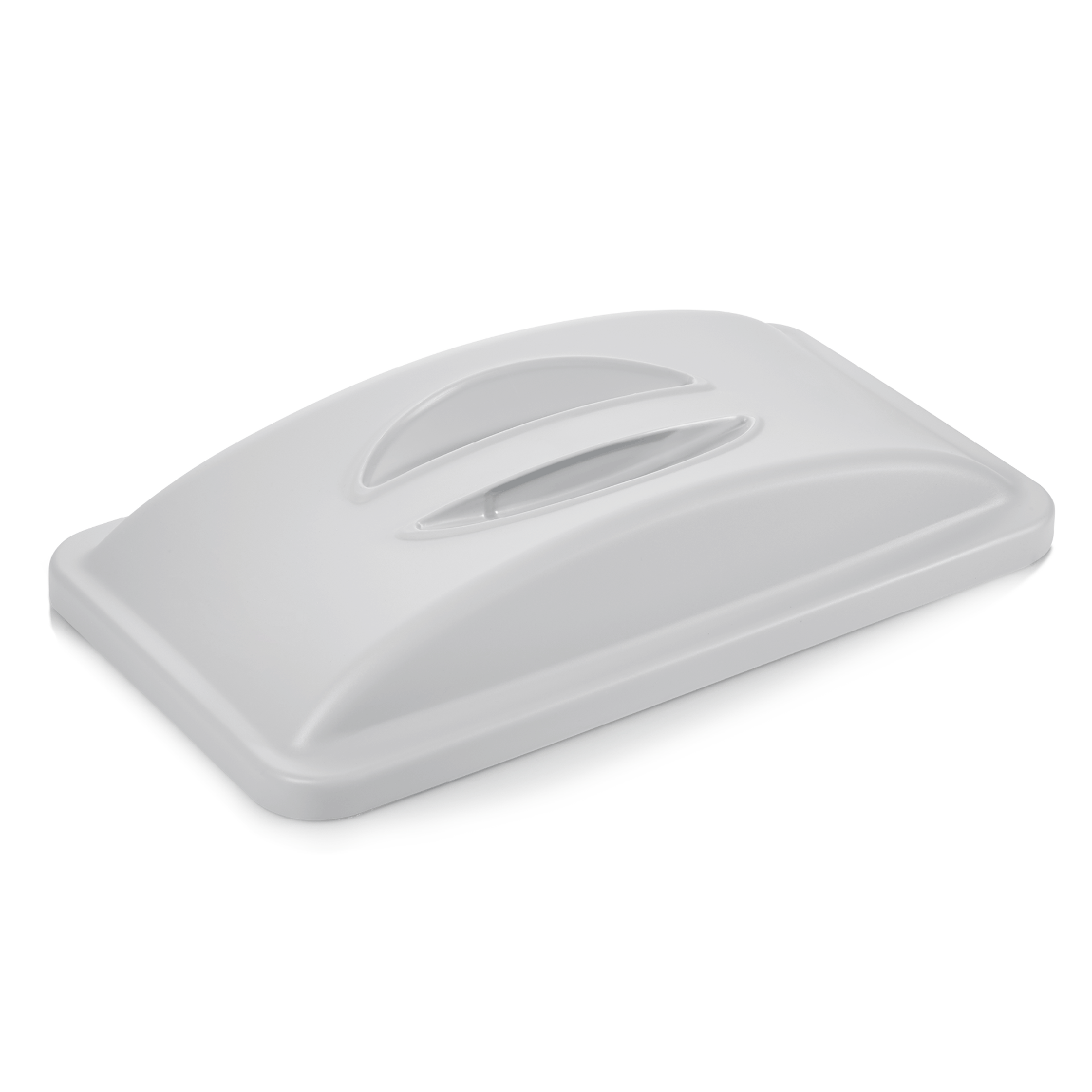 WAS Germany Deckel (Für Abfallbehälter, MH105588) Polypropylen, Grau (9227001)