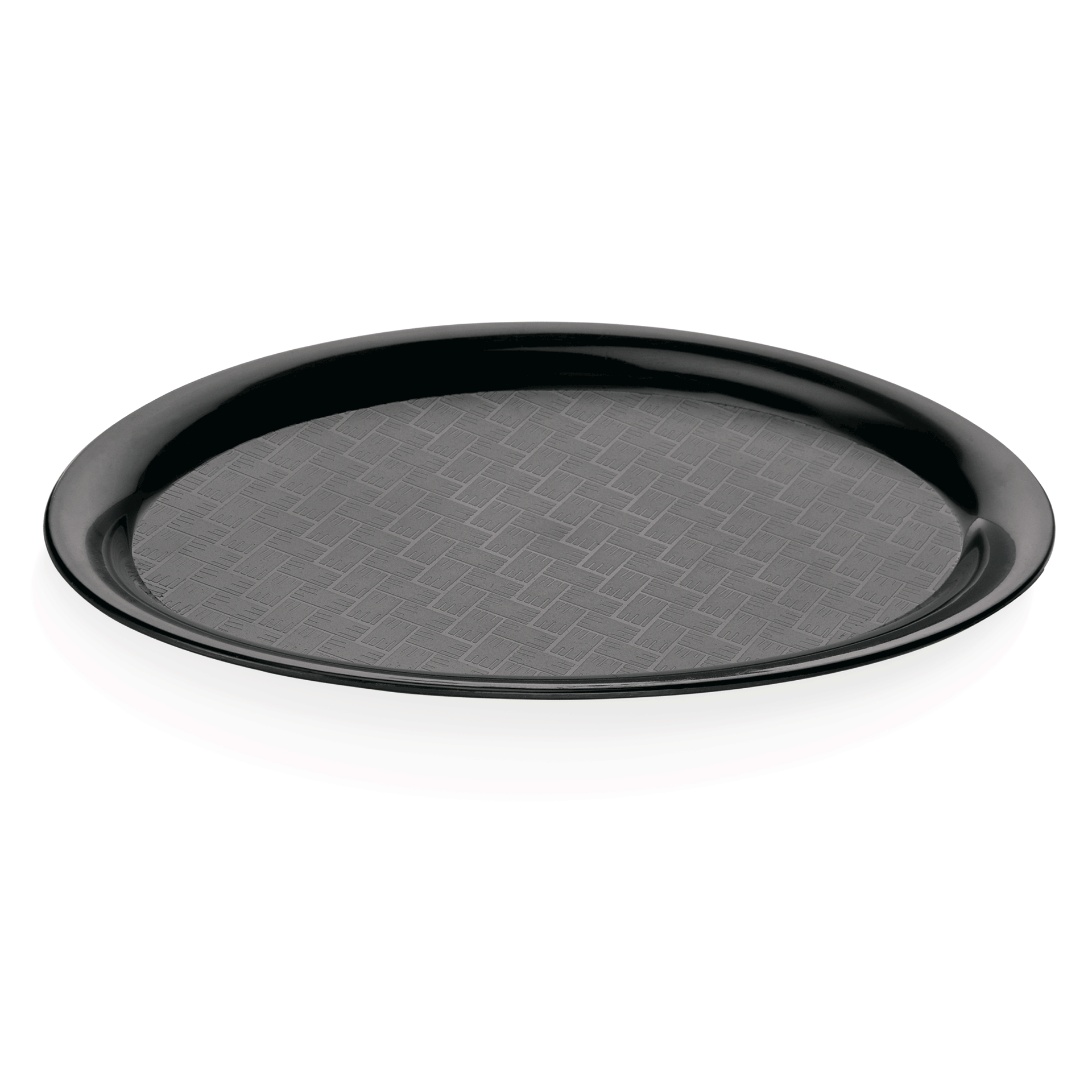 WAS Germany 10x Tablett "Coffe House", Polypropylen, Schwarz, 26,5x19cm (9280265)