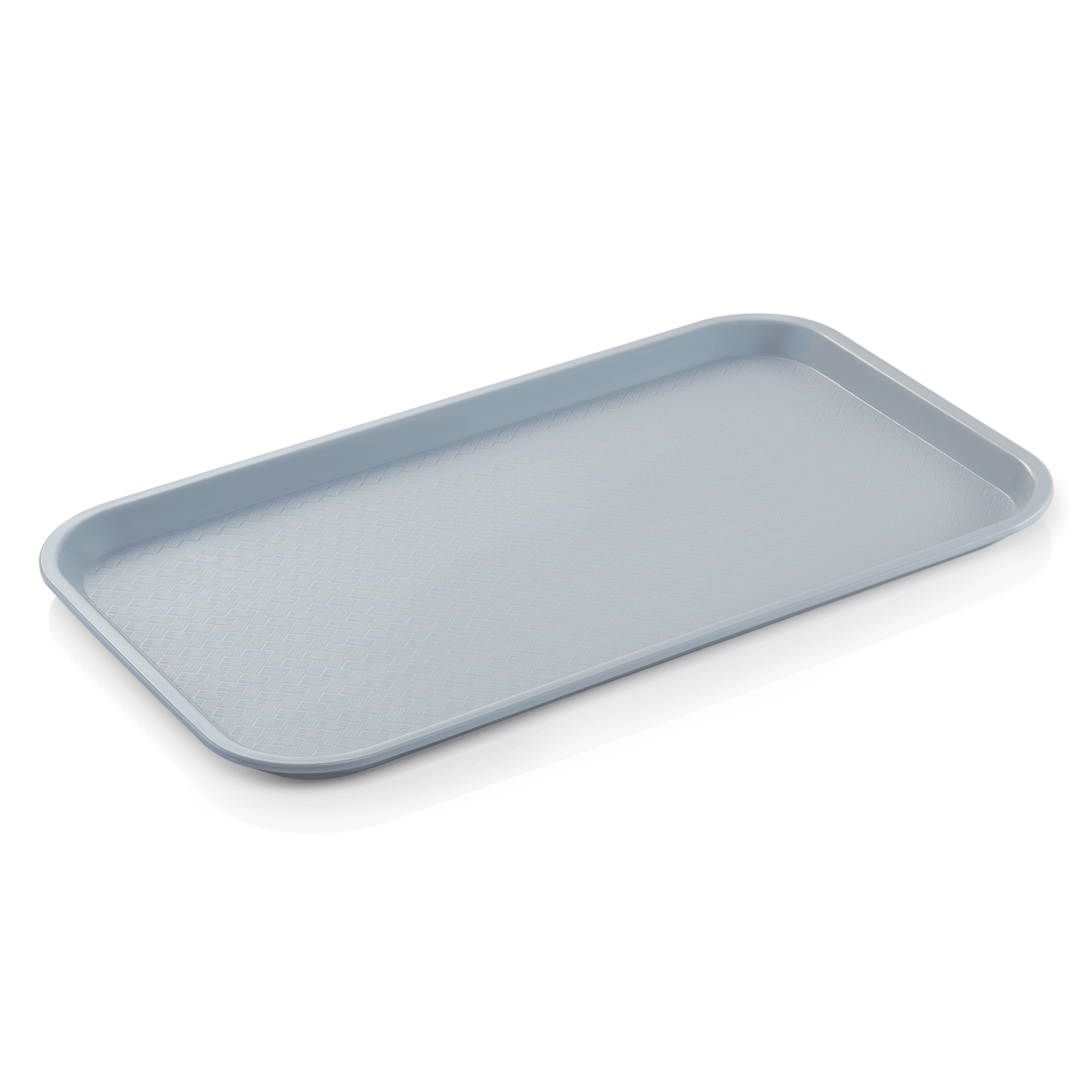 WAS Germany GN Tablett (GN 1/1), Polypropylen, Grau, Rechteckig (9283530)