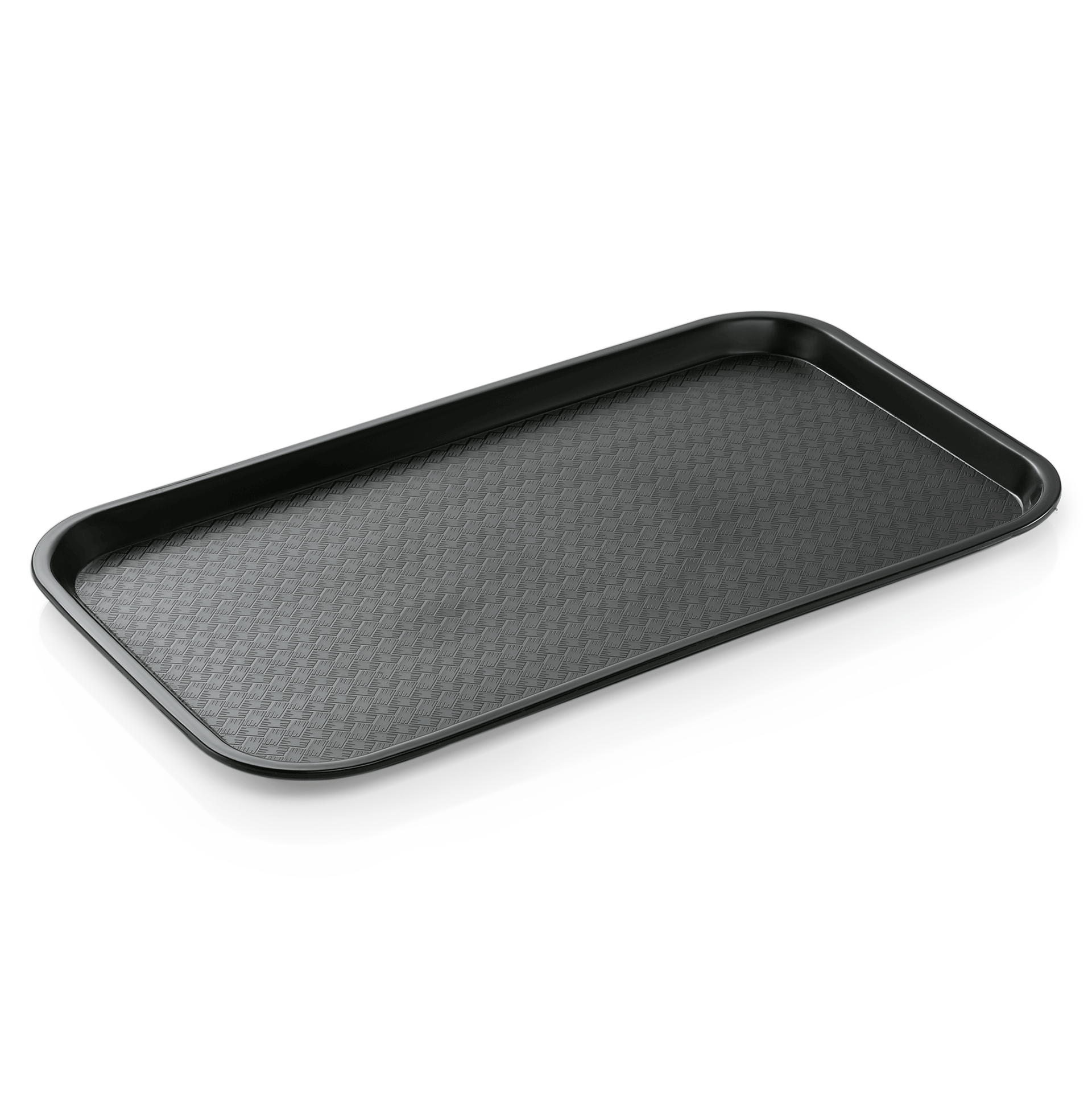 WAS Germany GN Tablett (GN 1/1), Polypropylen, Schwarz, Rechteckig (9285530)
