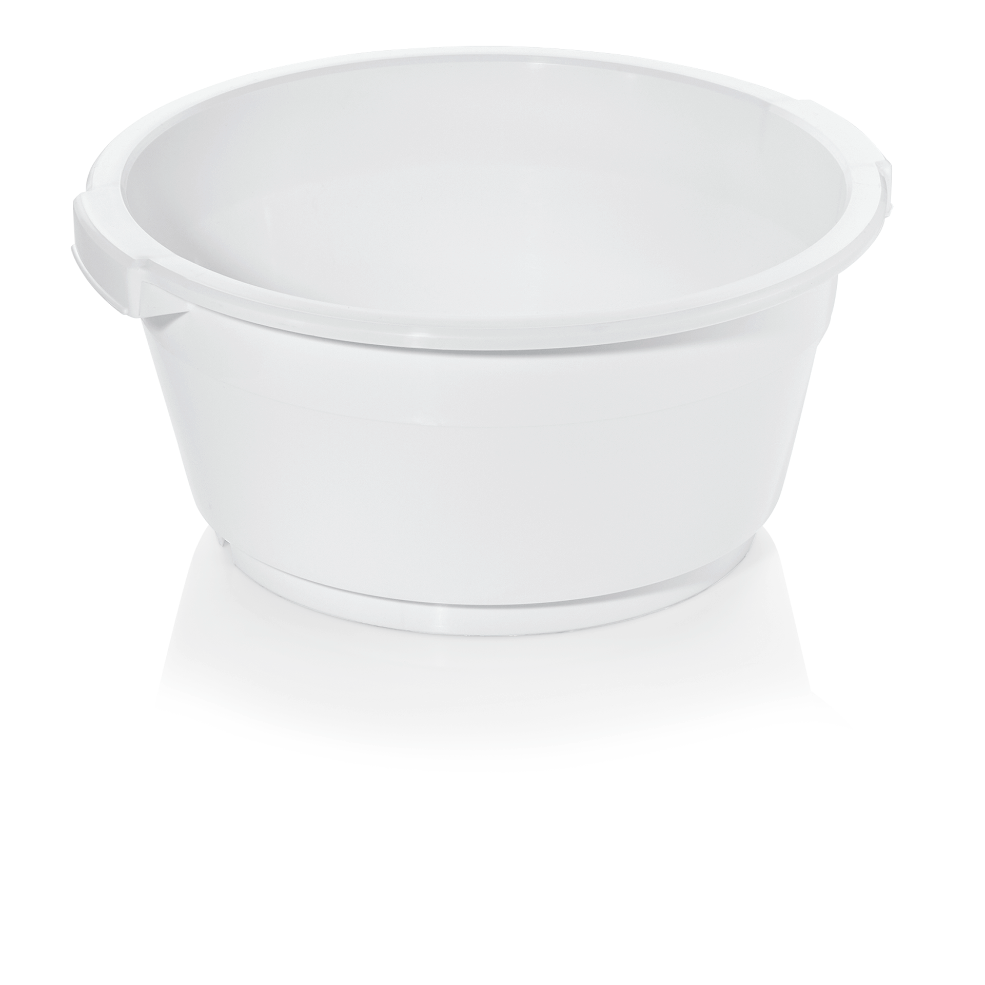 WAS Germany Schüssel (Mit Griffmulden), Polypropylen, Inhalt: 20L, Durchmesser: 45,5cm, Höhe: 21cm (9293200)