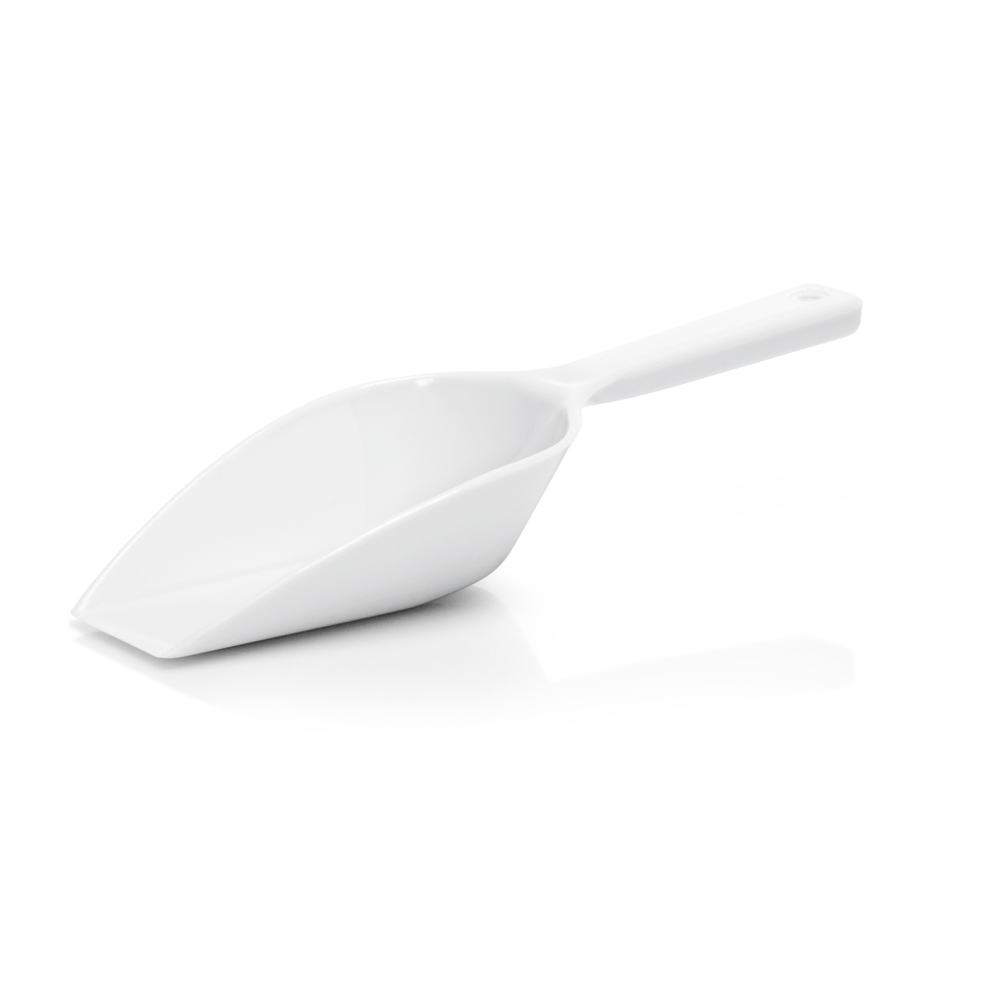 WAS Germany 12x Mehrzweckschaufel, Polypropylen, Inhalt: 50ml, Schaufelgröße: 10x5cm (9308013)