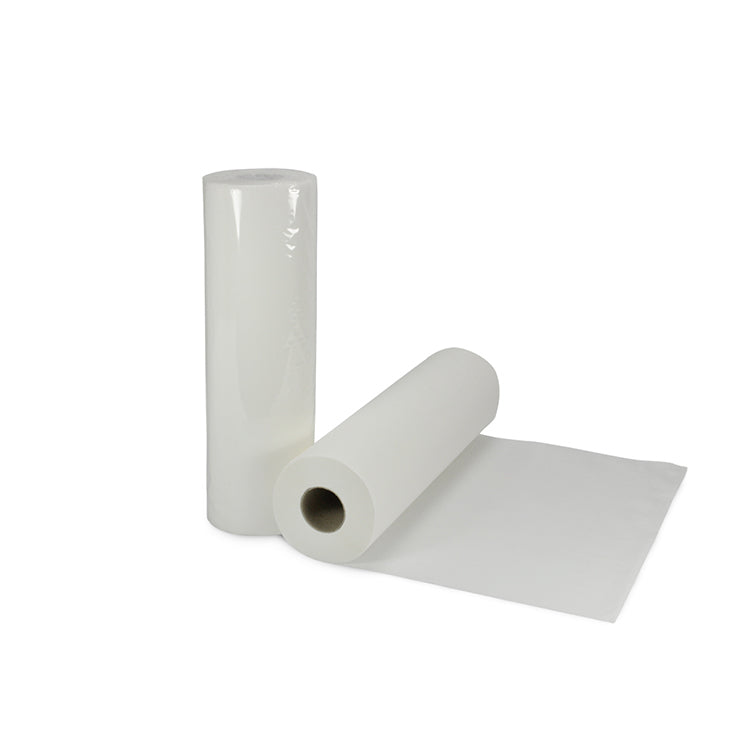 Papstar 9x "Medi-Inn®" Liegenabdeckrollen Ø 12,5 cm · 50 m x 55 cm weiss perforiert auf 35 cm, einzeln verpackt