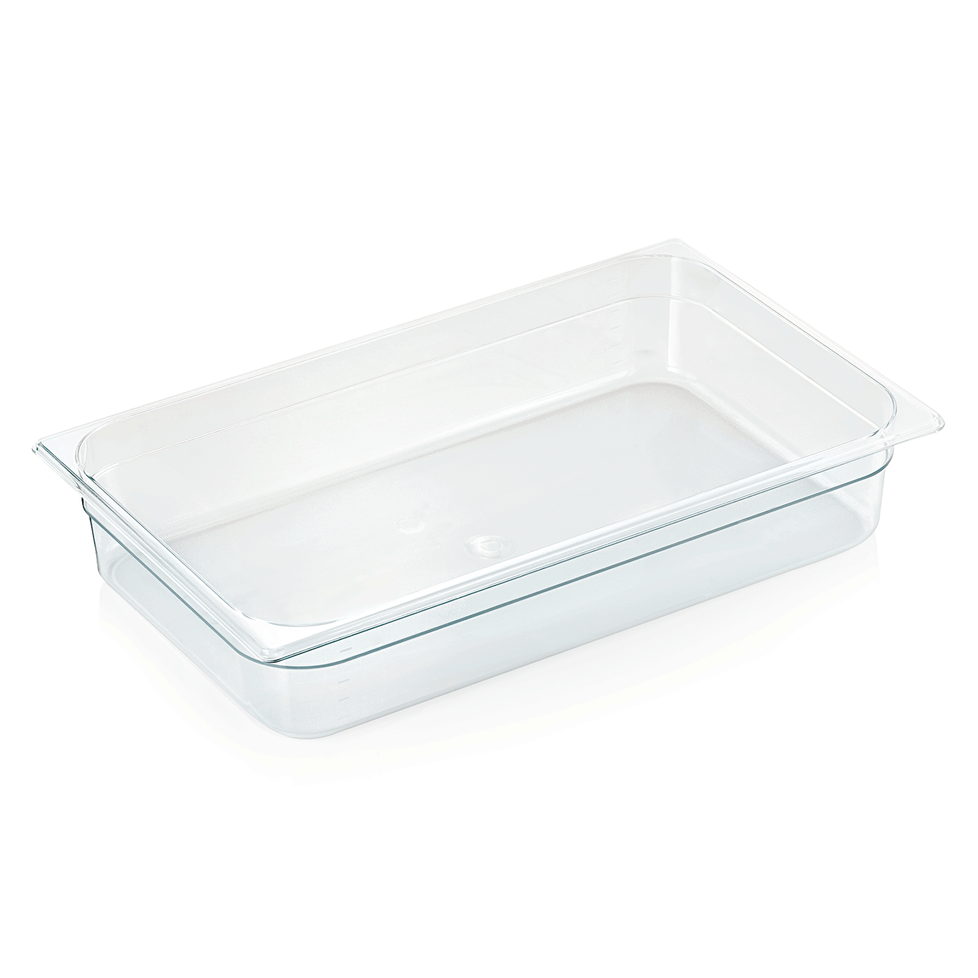 WAS Germany GN Behälter 1/1 mit Skalierung, Serie: GN 94, Polycarbonat, Höhe: 65 mm, 9 Liter (9411065)