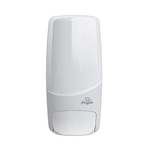 Papstar 1x Seifenspender 1 l 26,6 cm x 12,9 cm x 12,8 cm weiss wiederbefüllbar