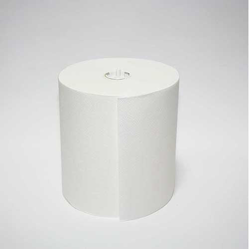 Papstar 1x 6 Rollen System-Handtuchrollen Ø 20 cm · 140 m x 20,3 cm hochweiss Hülse Ø 4 cm
