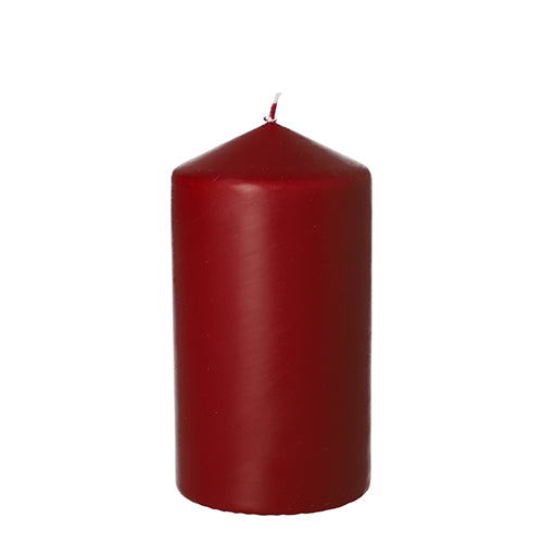 Papstar 8x Stumpenkerze Ø 80 mm · 150 mm kirsche