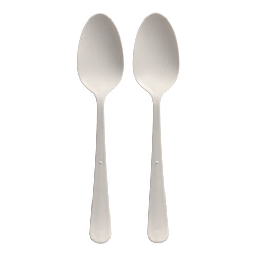 Papstar 200 "Circulware by Haval" Mehrweg-Löffel, extra stabil, Material: PP-MF, 19cm, weiß