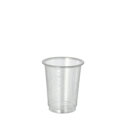 Papstar 20x 40 Schnapsgläser mit Füllstrich, Glasklar, PET. Inhalt: 5cl, Durchmesser: 4,8cm, Höhe: 5,5cm