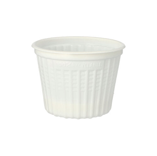 Papstar 20x 25 Mehrweg-Snack- und Suppenbecher PP 500 ml Ø 11,5 cm · 8,5 cm weiss