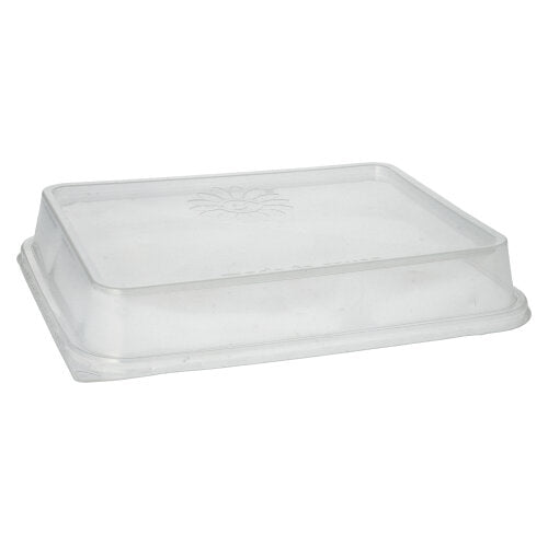 Papstar 9x 20 Deckel für Menüschalen PP 2 cm x 23,4 cm x 18,7 cm transparent