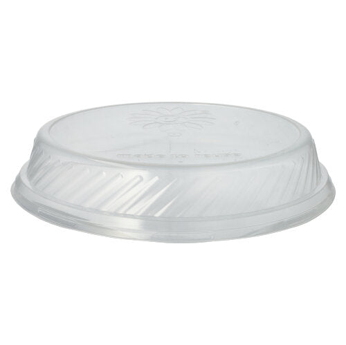 Papstar 15x 12 Mehrweg-Deckel für Menü-Teller PP Ø 22,7 cm · 4,1 cm transparent