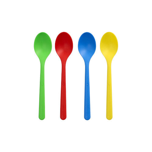 Papstar 20x 50 "Circulware by Haval" Mehrweg-Eislöffel PP-MF 13 cm farbig sortiert extra stabil