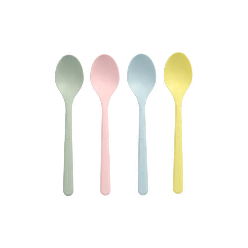 Papstar 20x 50 "Circulware by Haval" Mehrweg-Eislöffel PP-MF PP-MF 13 cm farbig sortiert extra stabil