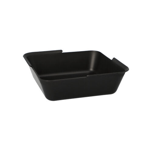 Papstar 8x 8 "Circulware by Haval" Mehrweg-Schalen Mix & Match eckig 4,7 cm x 15,6 cm x 15,6 cm schwarz
