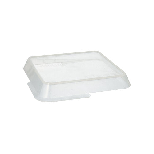 Papstar 8x 12 "Circulware by Haval" Deckel für Mehrweg-Schalen Mix & Match eckig 2,5 cm x 15,6 cm x 15,6 cm transparent
