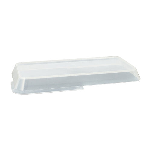 Papstar 4x 24 "Circulware by Haval" Deckel für Mehrweg-Schalen Mix & Match eckig 2,5 cm x 11,7 cm x 23,4 cm transparent