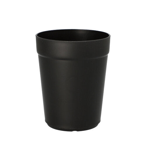 Papstar 4x 24 "Circulware by Haval" Mehrweg-Trinkbecher PP rund 0,3 l Ø 8 cm · 10 cm schwarz
