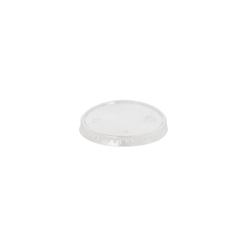 Papstar 20x 125 Deckel für Portionsbecher, rPET rund Ø 6,2 cm
