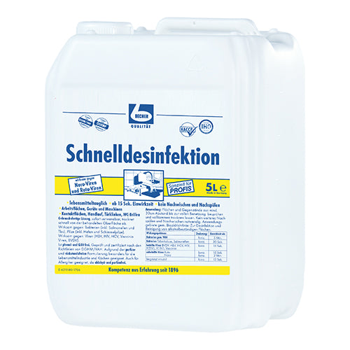 Papstar 1x "Dr. Becher" Schnelldesinfektion 5 l
