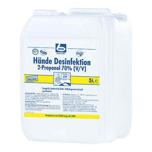 Papstar 1x "Dr. Becher" Hände Desinfektion 5 l