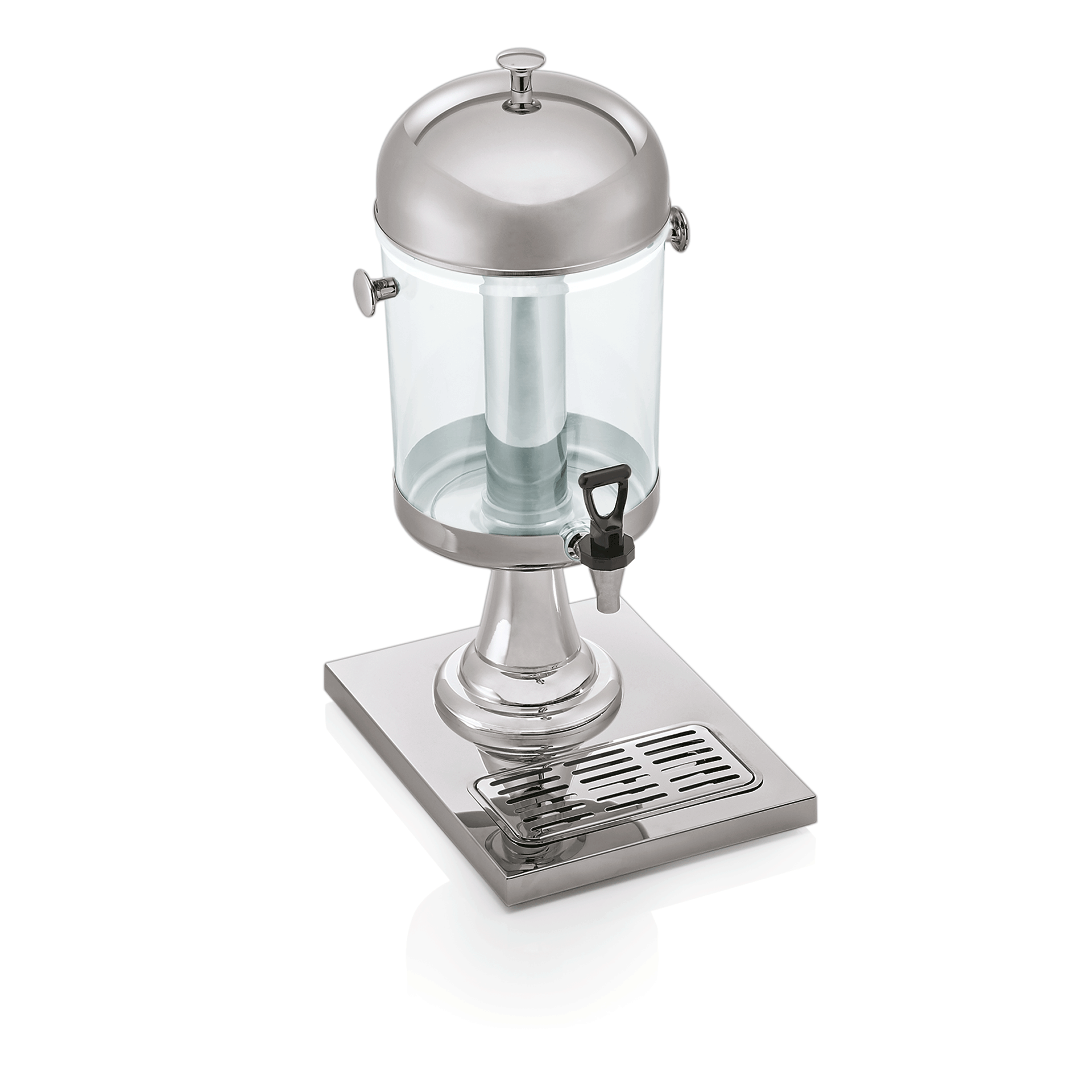 WAS Germany Getränkedispenser, Chromnickelstahl und Polycarbonat, Inhalt:8,5L, 31,5x41,5x50cm (9930085)