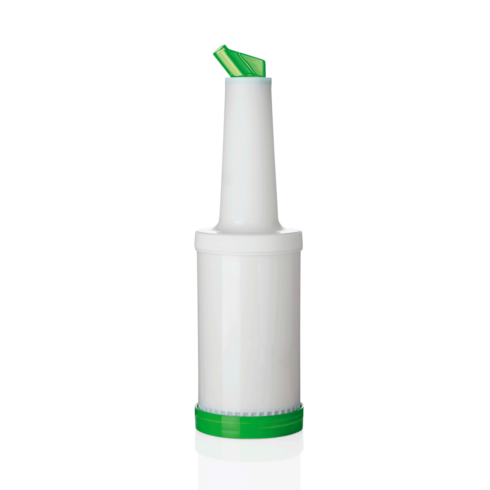 WAS Germany Dosier- und Vorratsflasche Speed Bottle, Polypropylen, Grün, Inhalt: 0,85L, Durchmesser: 9cm (9994002)