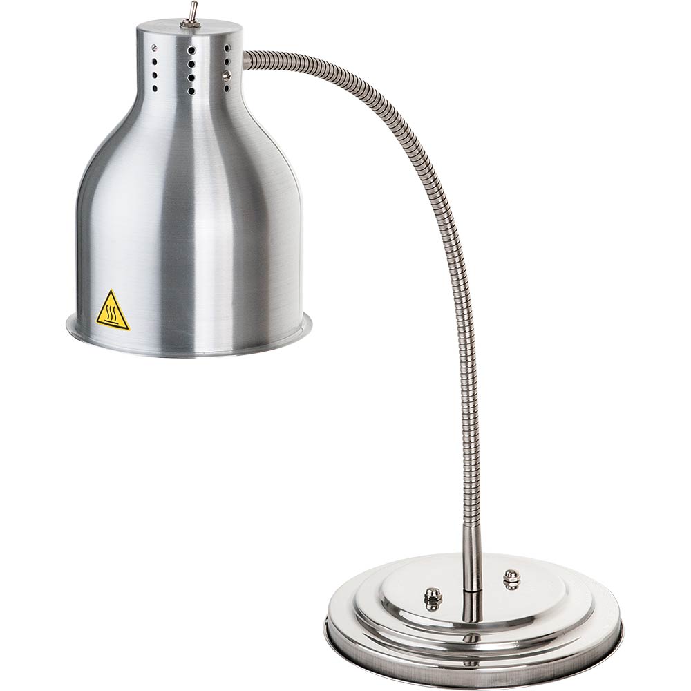 Stalgast Buffet-Wärmelampe, Aluminium, Silber, 0,25kW, 230V, Durchmesser: 270mm, Höhe: 700mm